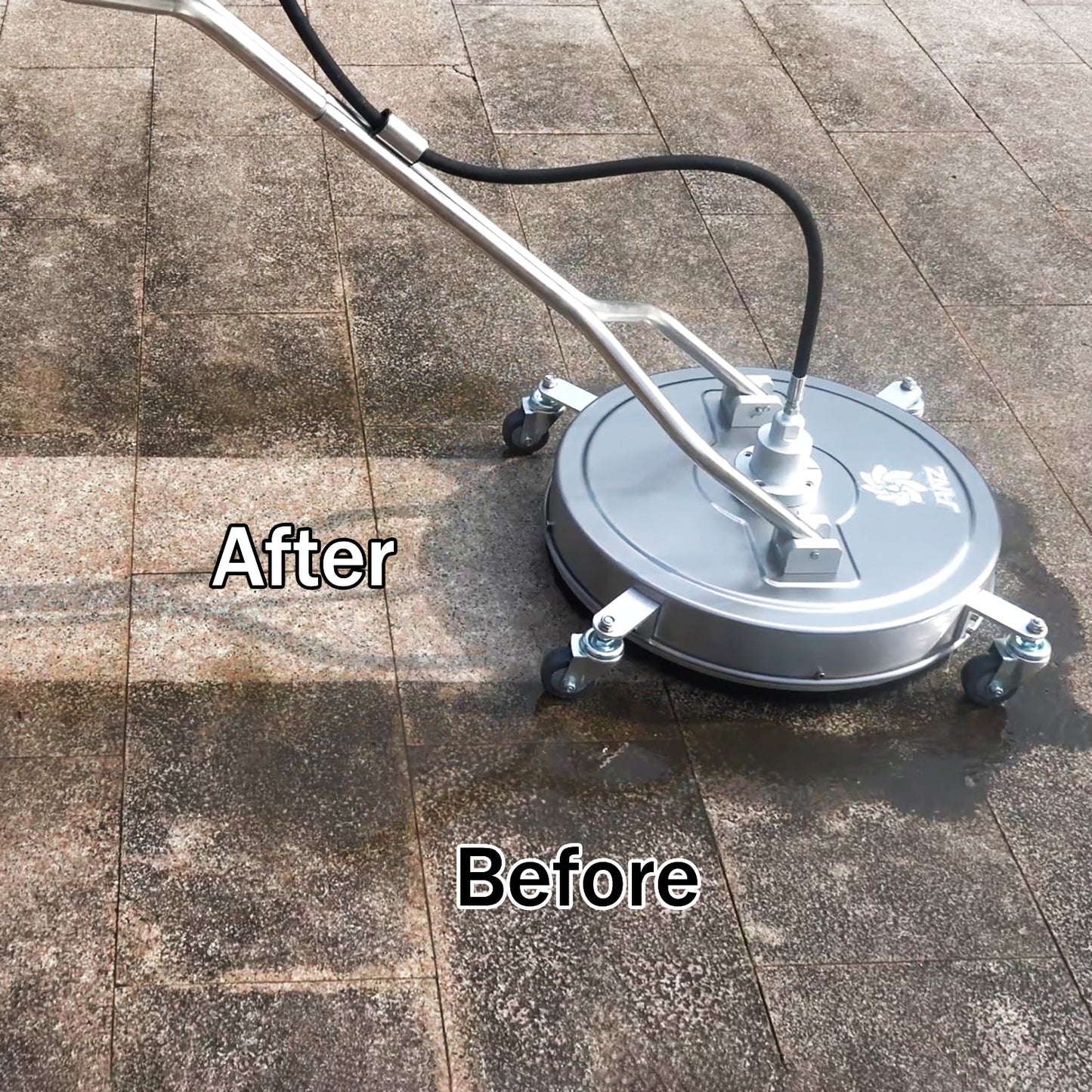 JANZ 20" Pressure Washer Surface Cleaner with Dual Handle - JANZ Direct