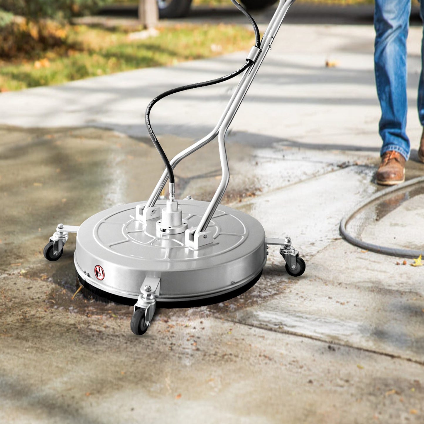 JANZ 24" Pressure Washer Surface Cleaner with Dual Handle - JANZ Direct