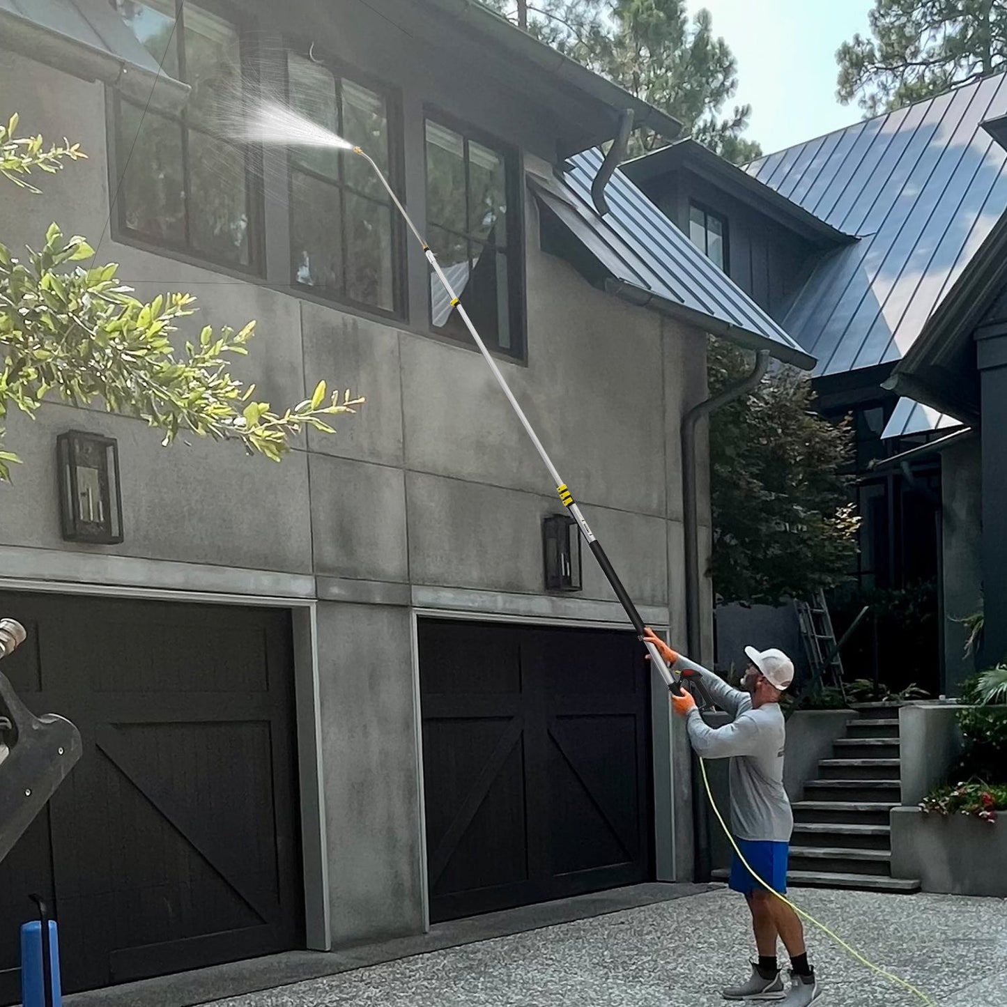 JANZ Pressure Washer Telescoping Wand with 2 Extension Wands - JANZ Direct
