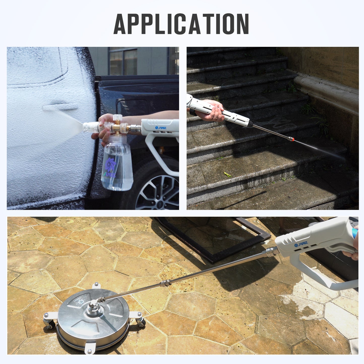 JANZ 5000 PSI Pressure Washer White Gun Kit