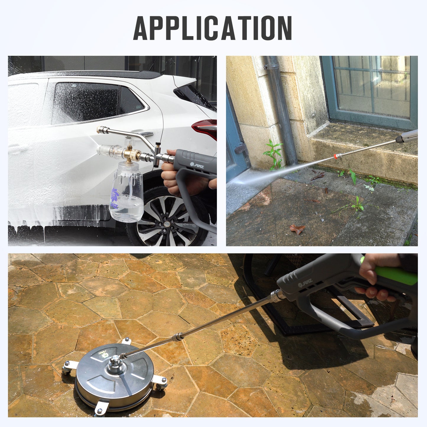 JANZ 5000 PSI Pressure Washer Black Gun Kit