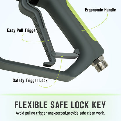 JANZ 5000 PSI Pressure Washer Black Gun Kit