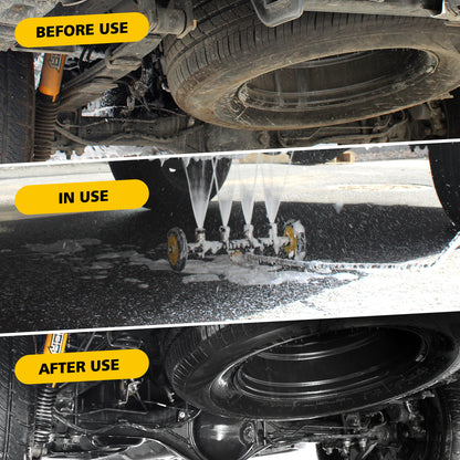 Pressure Washer Undercarriage Cleaner with Foam Cannon