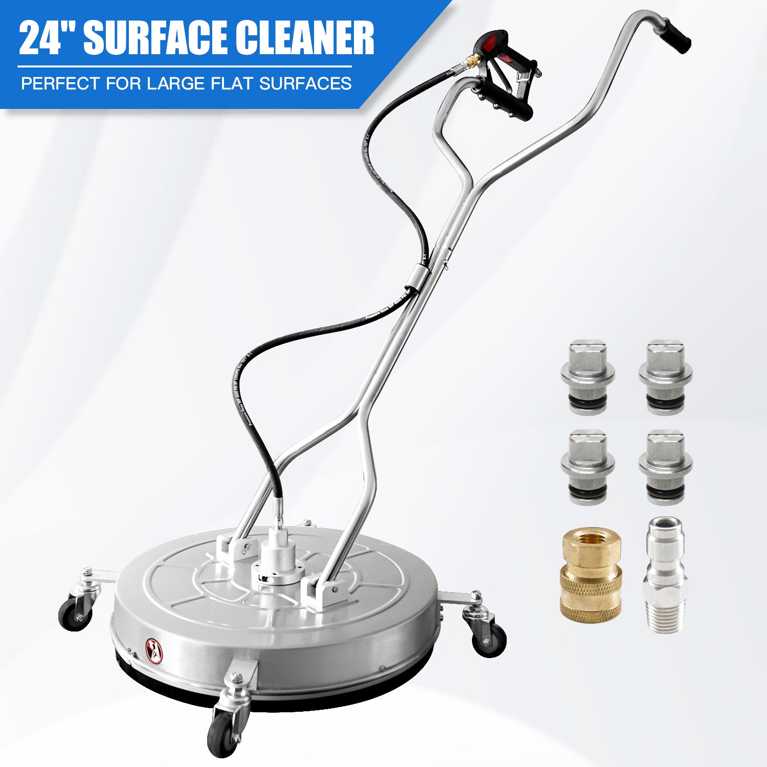 JANZ 24" Pressure Washer Surface Cleaner with Dual Handle - JANZ Direct