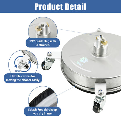 JANZ 14" Pressure Washer Surface Cleaner