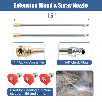 JANZ 14" Pressure Washer Surface Cleaner